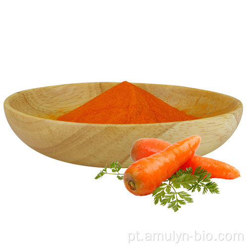 Pó de beta-caroteno de grau alimentício natural a granel